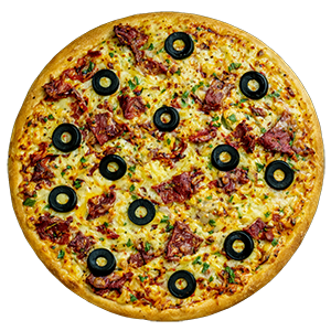 بيتزا بسطرمة