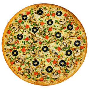 بيتزا مشروم صيامى